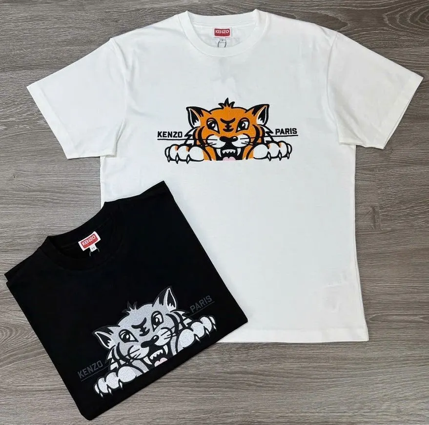 Áo thun phông Kenzo #EANF# trắng cổ tròn nam nữ mã 1 thiết kế nổi bật Áo thun phông Kenzo #EANF# trắng cổ tròn nam nữ mã 1 thiết kế nổi bật