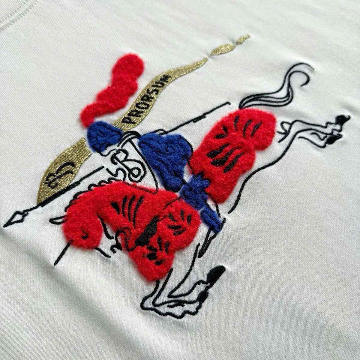 Áo phông nam màu trắng Burberry mã 8 BBR sang chảnh quá đỉnh