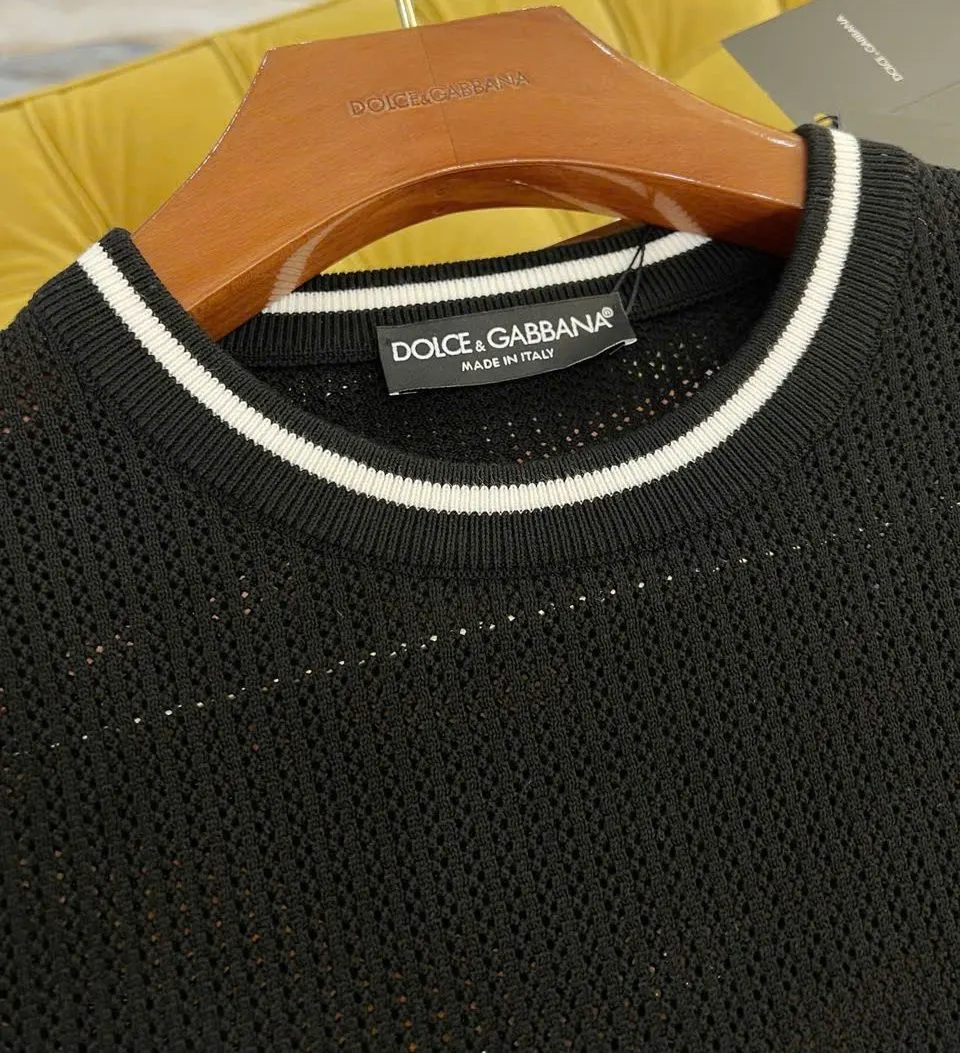 Áo thun Gucci đen mã 7b nam DG dòng premium lịch lãm nam tính Áo thun Gucci đen mã 7b nam DG dòng premium lịch lãm nam tính