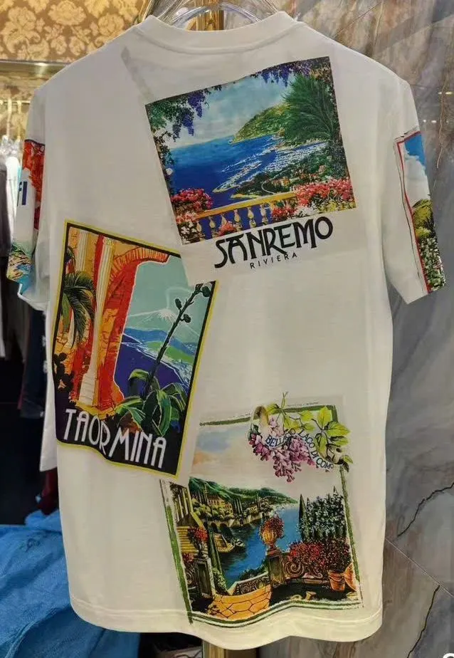 Áo phông Dolce Gabbana nam trắng mã 26 limited stock chất lượng tốt Áo phông Dolce Gabbana nam trắng mã 26 limited stock chất lượng tốt