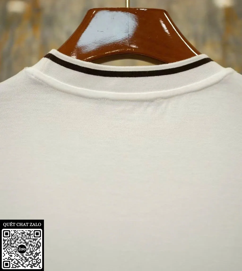 Áo phông nam màu trắng Dolce Gabbana mã 37 trẻ trung đẳng cấp