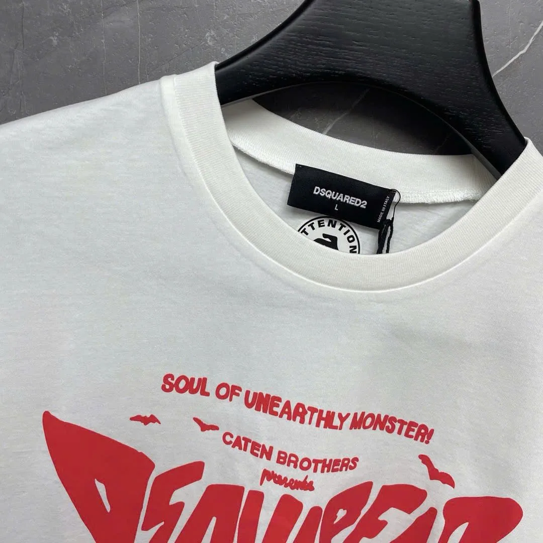 Áo phông nam màu trắng Dsquared2 mã 12 Dsq2 Like Auth thời trang Áo phông nam màu trắng Dsquared2 mã 12 Dsq2 Like Auth thời trang