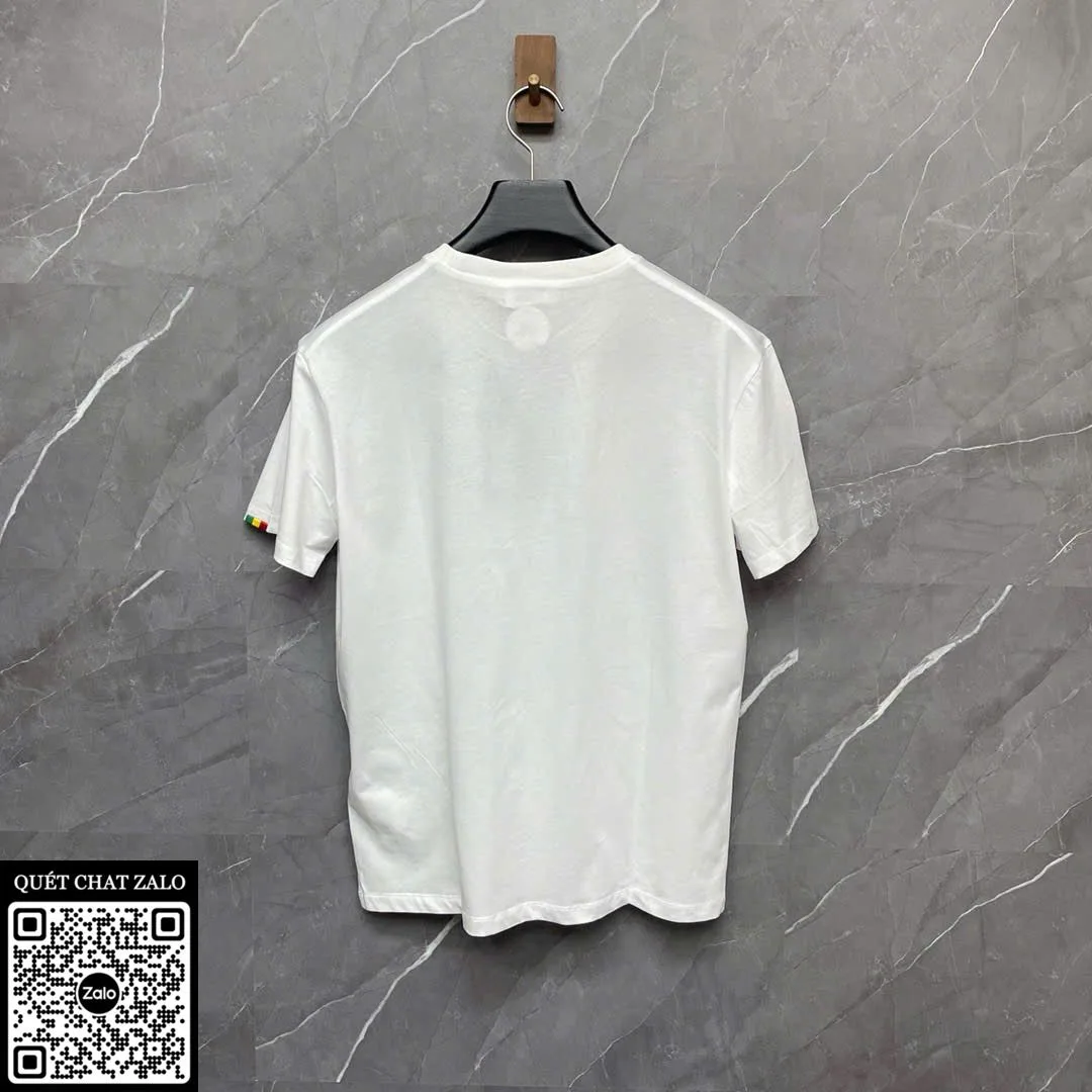 Áo phông nam màu trắng Dsquared2 mã 6 Like Auth mê mẩn chất lượng cao