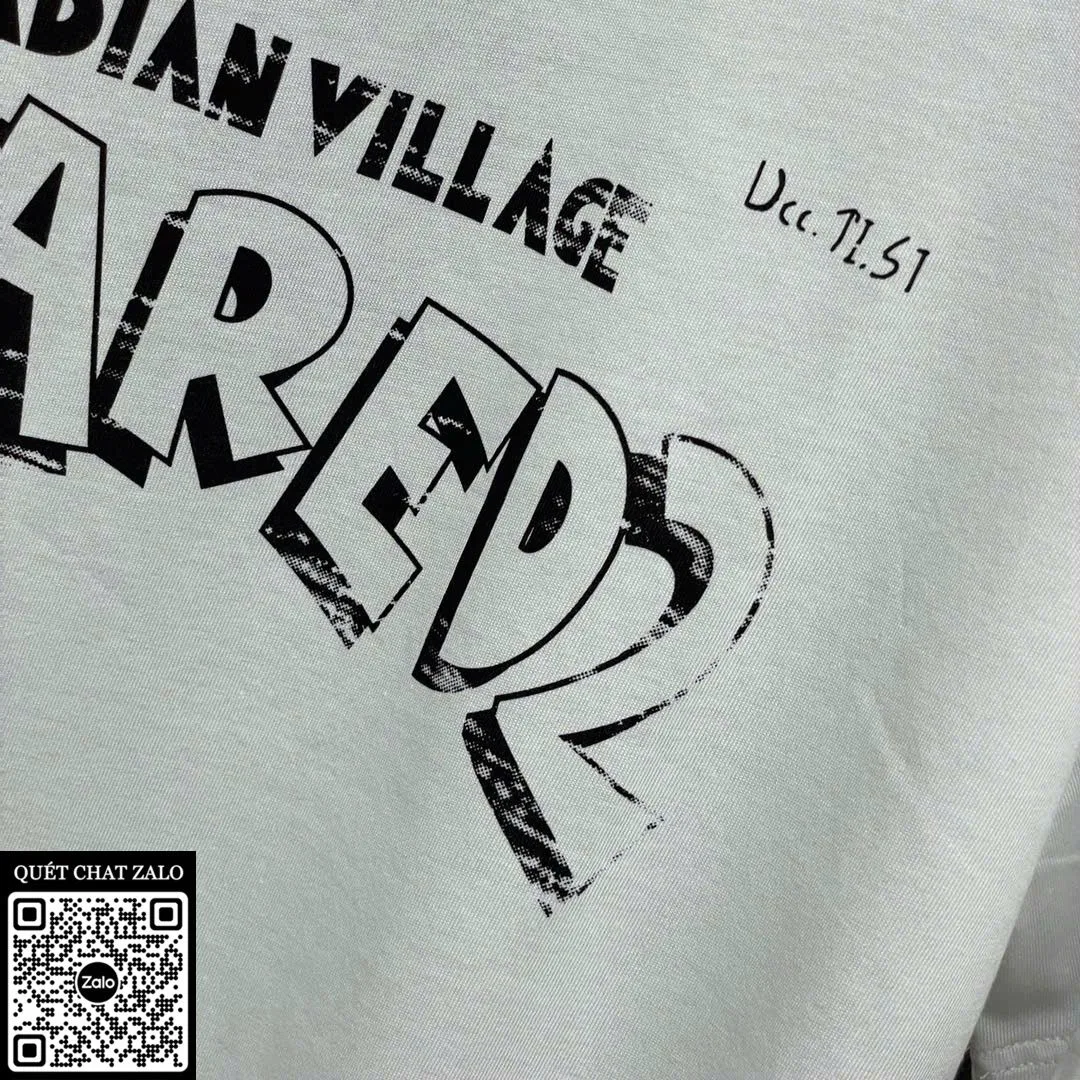 Áo phông nam màu trắng Dsquared2 mã 8 phong cách sang đúng mốt