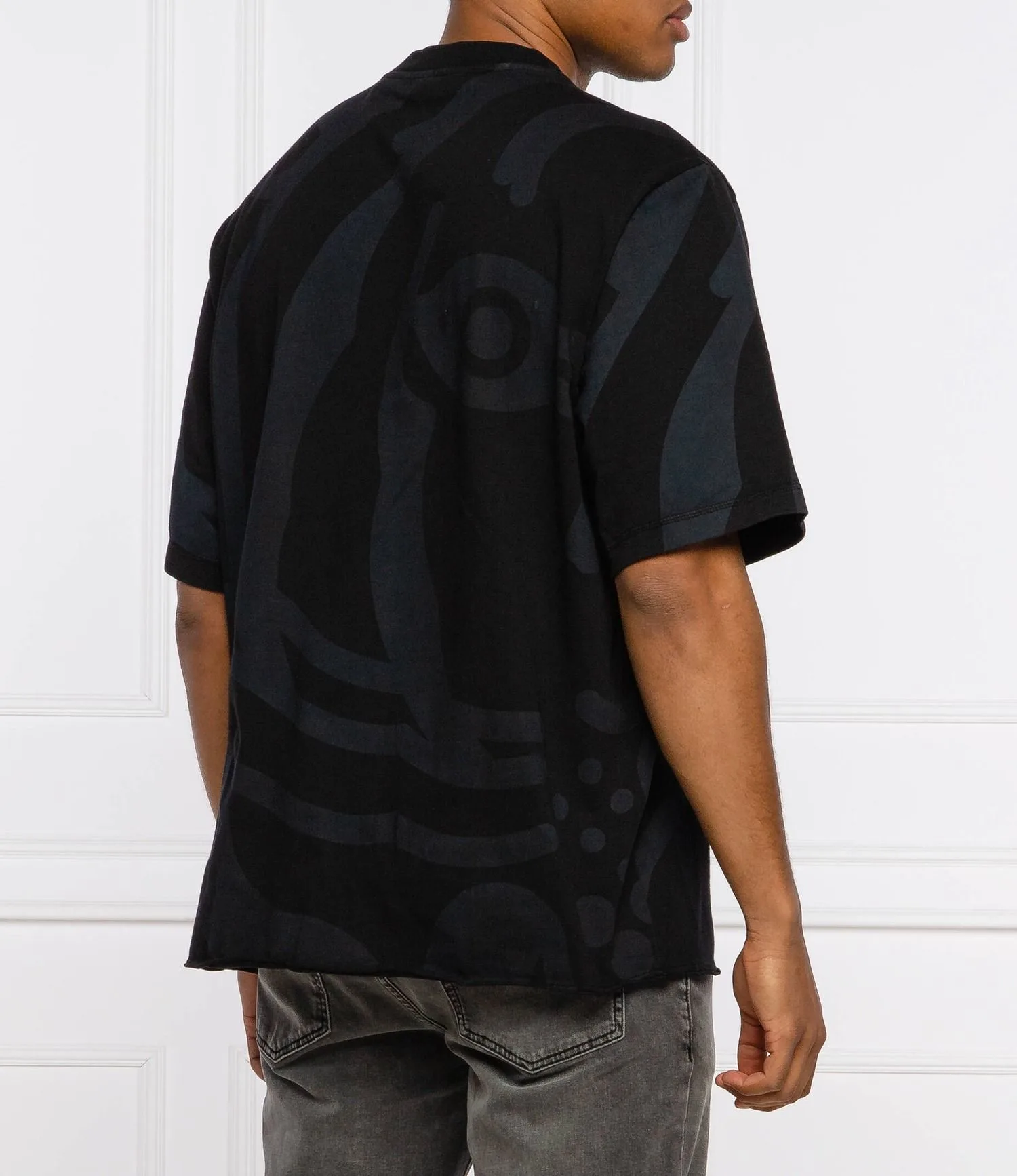 Áo phông nam màu đen Kenzo phân khúc cao cấp đáng tiền mã 14b