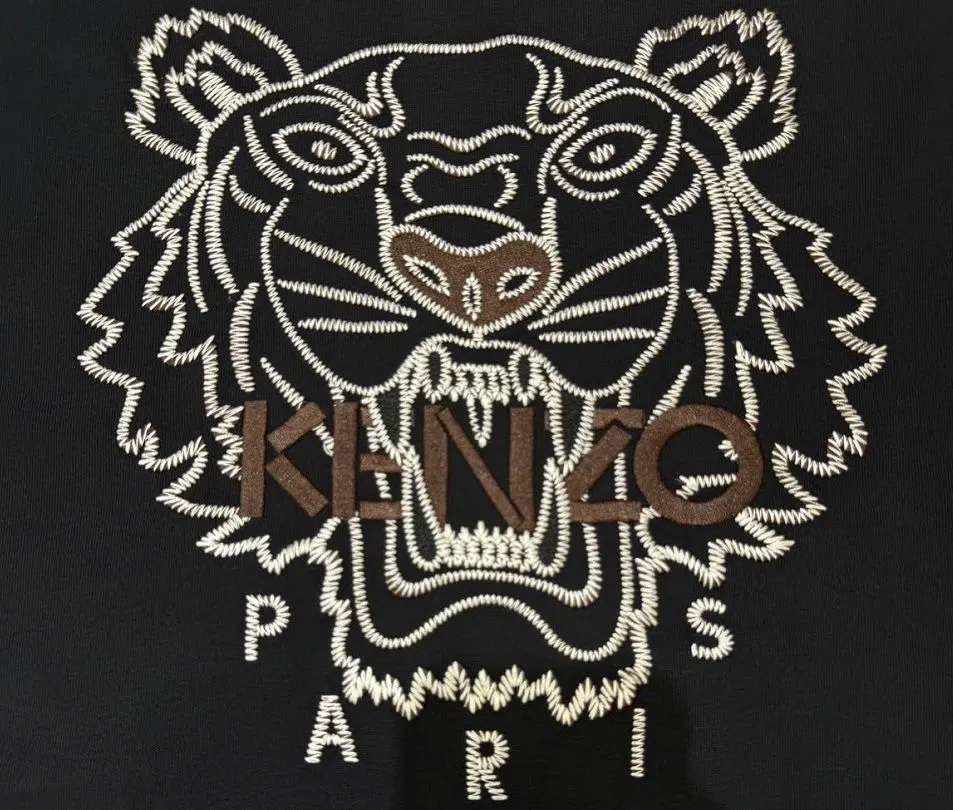Áo phông nam màu đen Kenzo mã 4 cao cấp chất lượng vượt trội