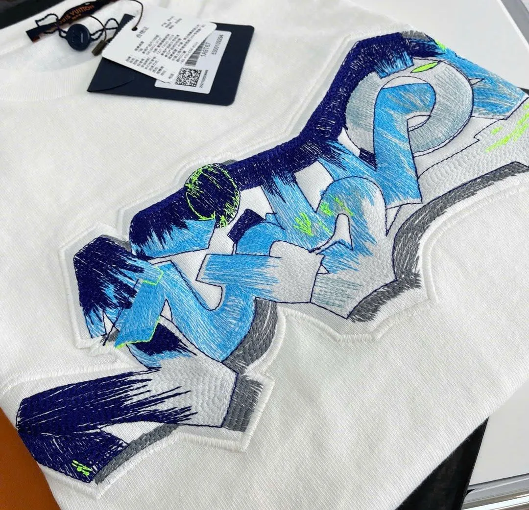 Áo phông Louis Vuitton nam trắng mã 14 cao cấp like real chuẩn xịn