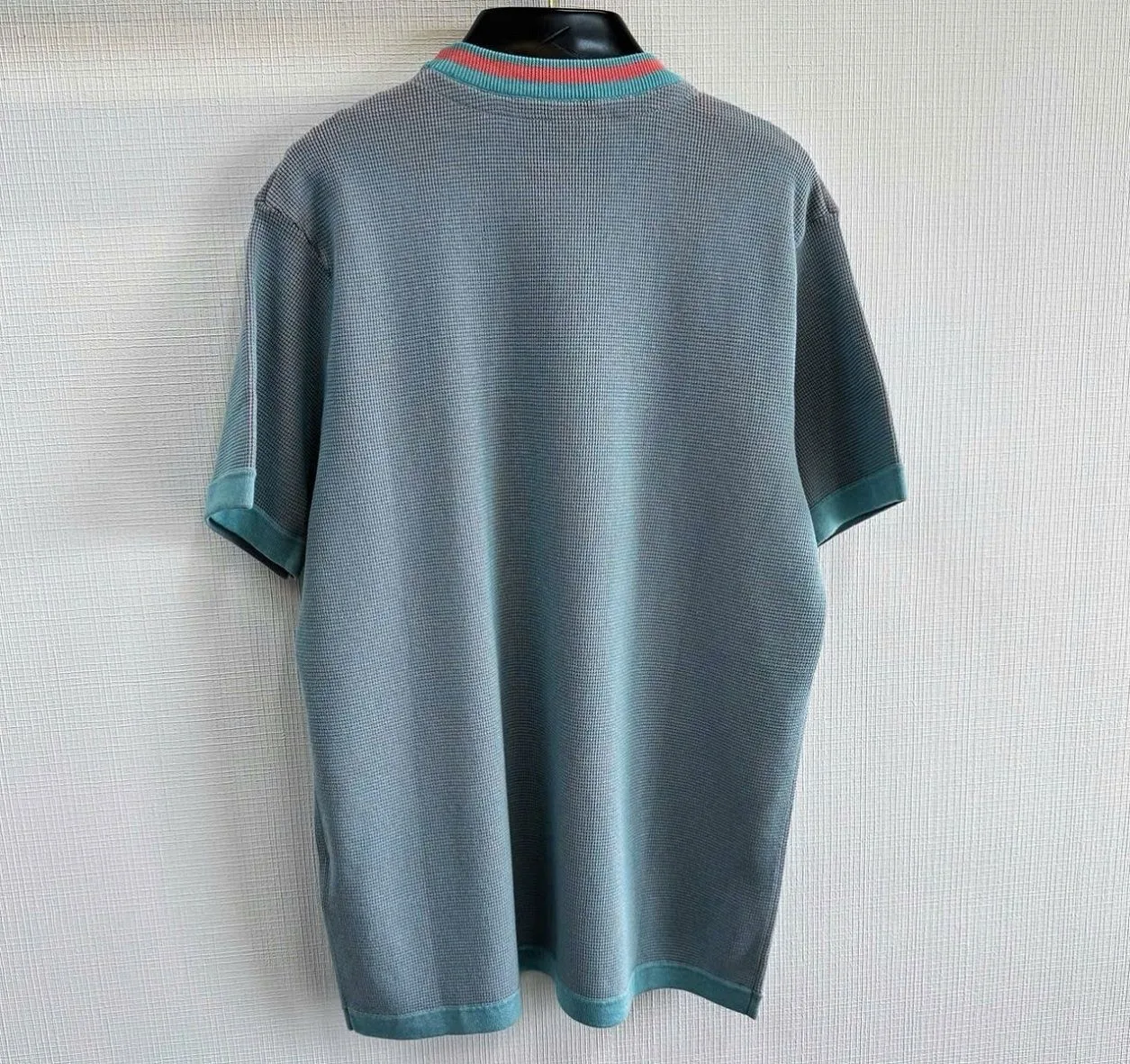 Áo phông nam màu xanh LV mã 12 Louis Vuitton tuyệt phẩm lên ảnh đẹp