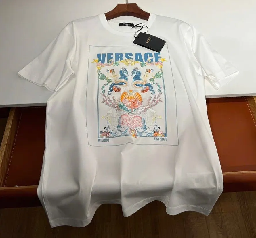 Áo hiệu Versace phông trắng nam mã 6 class cao cấp tinh xảo