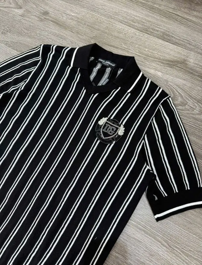 Áo polo nam màu đen DG mã 3b siêu phẩm chất lượng rất ngất ngây