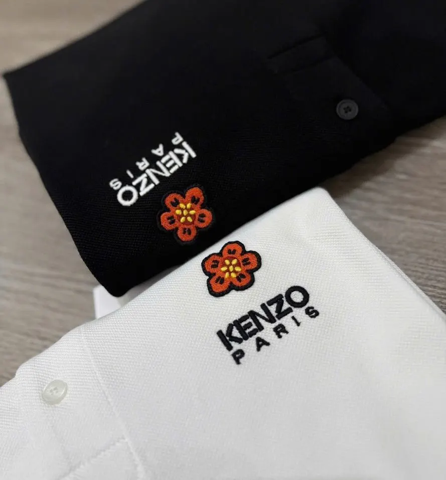 Áo polo Kenzo màu đen nam mã 1 chuẩn đẹp lên ảnh chất lượng cao Áo polo Kenzo màu đen nam mã 1 chuẩn đẹp lên ảnh chất lượng cao