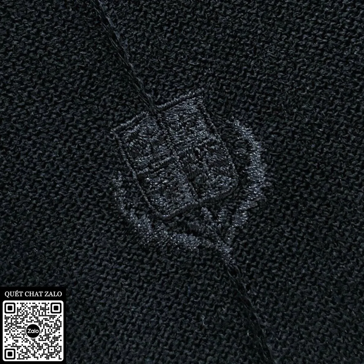 Áo polo nam màu đen Loro Piana mã 3 siêu phẩm vừa mắt cao cấp