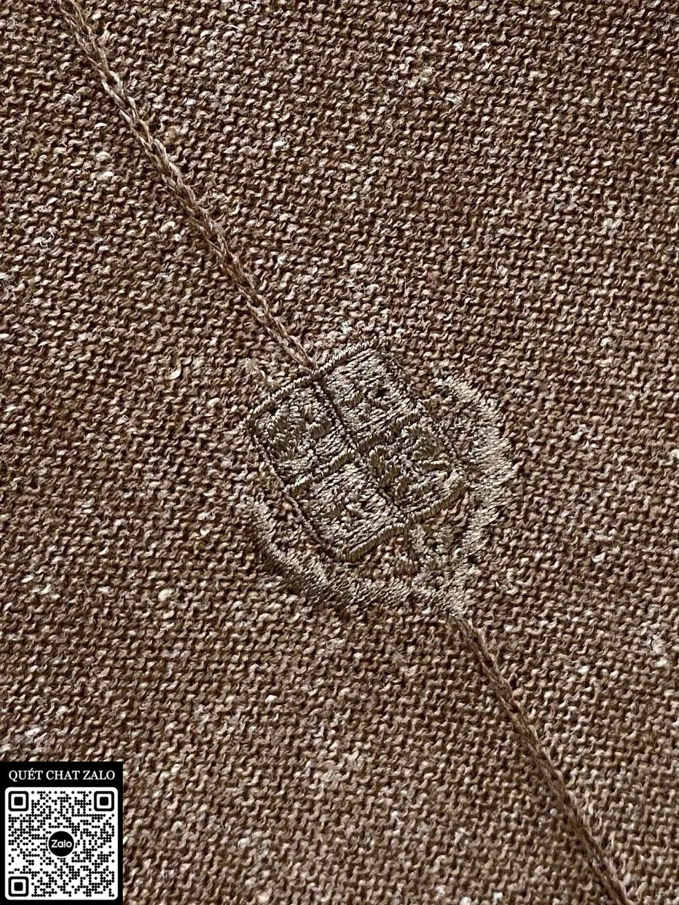 Áo polo nam màu nâu Loro Piana mã 1 phong cách năng động cao cấp