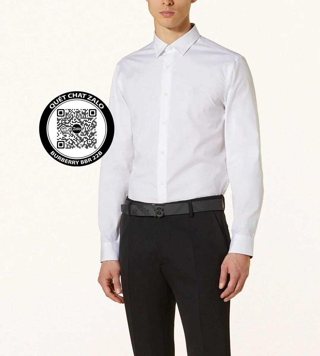 Sơ mi Burberry tay dài màu trơn nam mã 22y BBR sành điệu cao cấp Sơ mi Burberry tay dài màu trơn nam mã 22y BBR sành điệu cao cấp