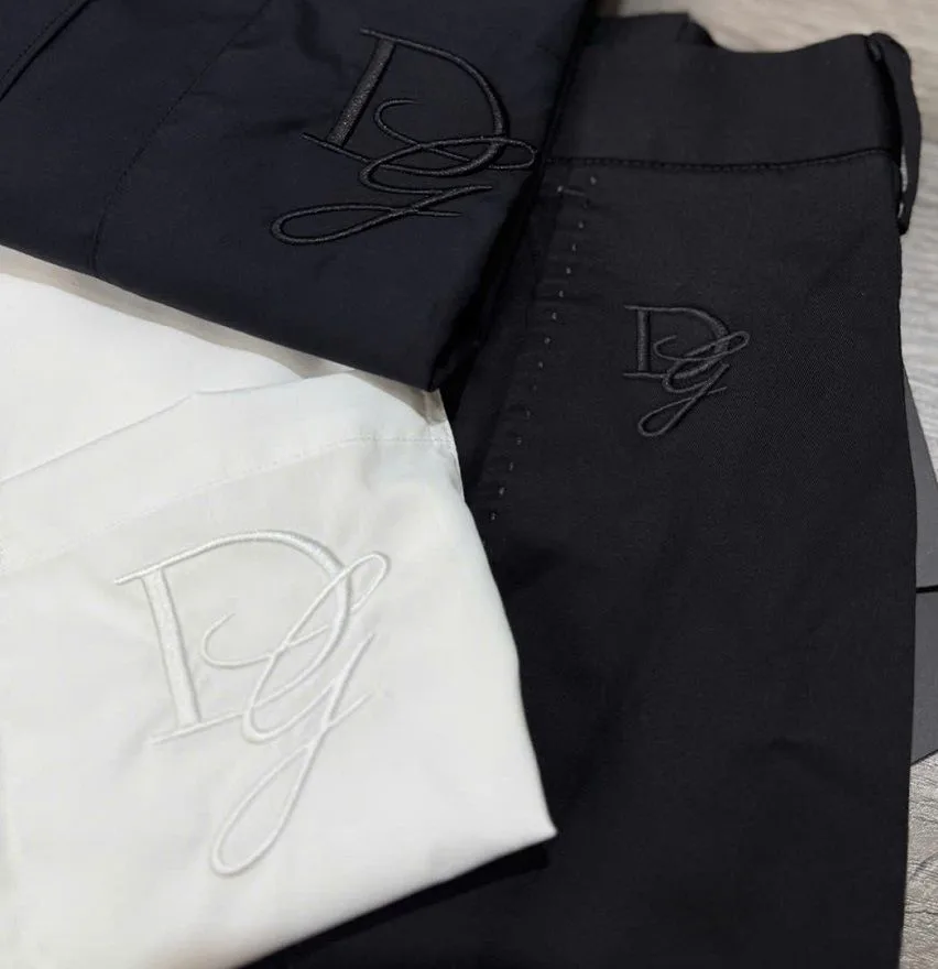 Áo sơ mi trắng Dolce tay ngắn nam mã 4 DG hàng độc quyền nhã nhặn