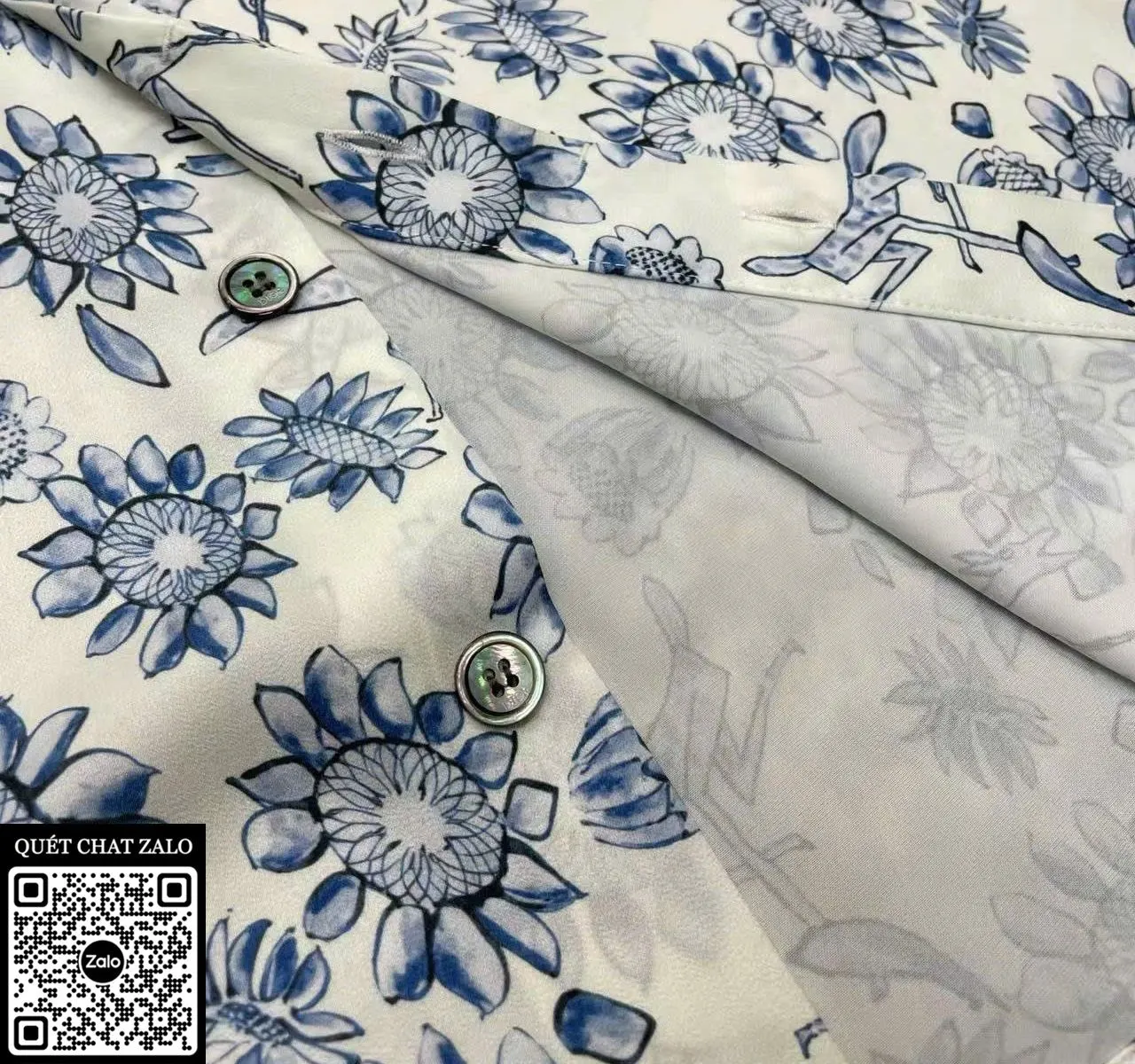 Áo sơ mi nam màu trắng Dior tay ngắn mã 1b tinh tế sang trọng