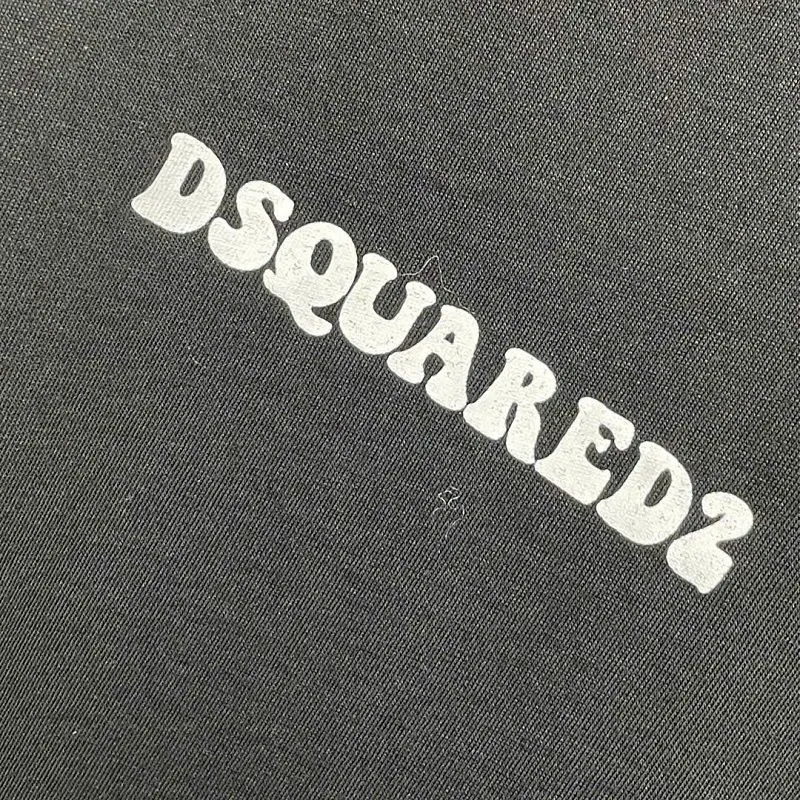 Áo cao cấp DSq2 màu đen mã 3 ao phong den nam chuẩn không cần chỉnh Áo cao cấp DSq2 màu đen mã 3 ao phong den nam chuẩn không cần chỉnh