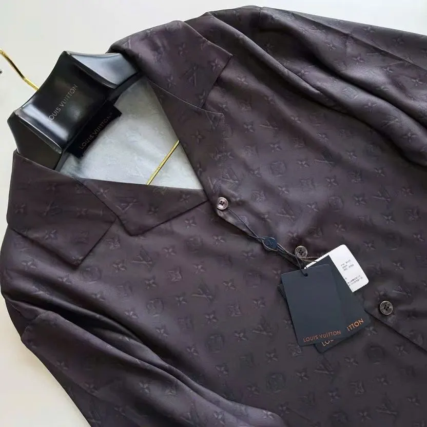 Áo sơ mi nam Louis Vuitton mã 2 LV xịn mịn chuẩn superior quality