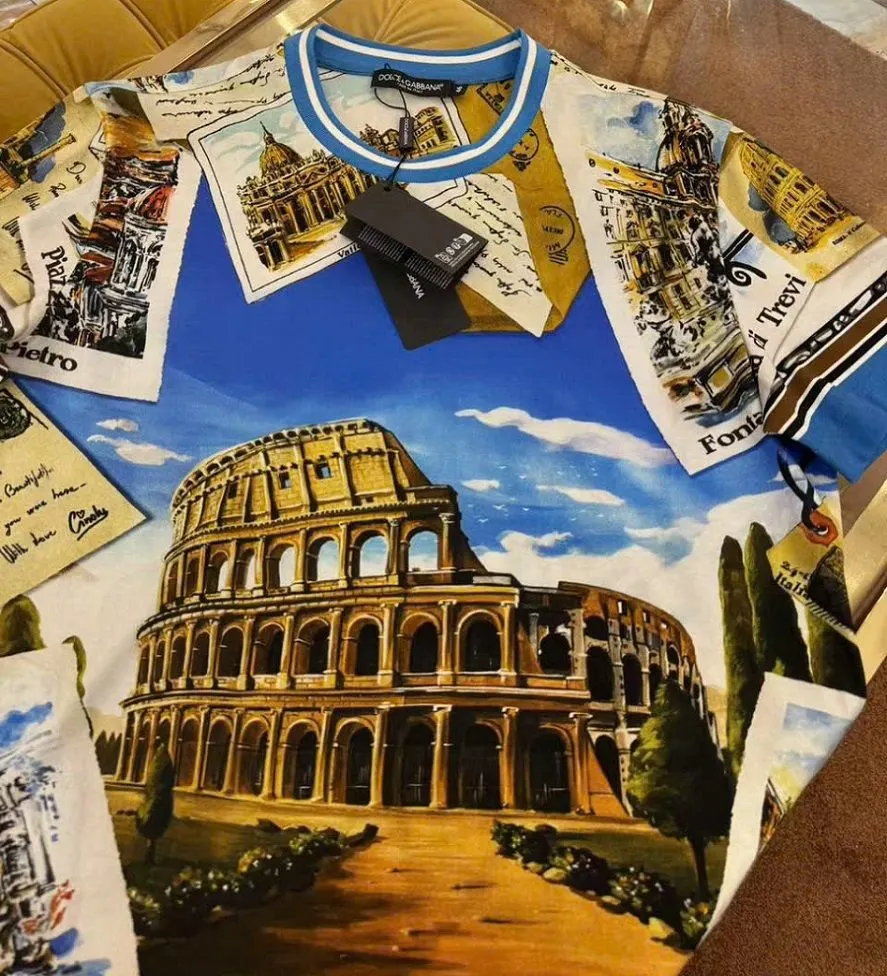 Áo Dolce xanh mã 1 cổ tròn áo thun chuẩn đỉnh cuốn hút nam nữ Áo Dolce xanh mã 1 cổ tròn áo thun chuẩn đỉnh cuốn hút nam nữ