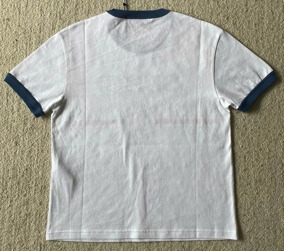 Áo thun trắng Gucci nam mã 2 cổ tròn hàng độc quyền cuốn hút Áo thun trắng Gucci nam mã 2 cổ tròn hàng độc quyền cuốn hút