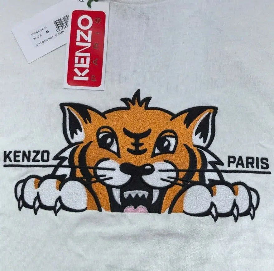 Áo thun phông Kenzo #EANF# trắng cổ tròn nam nữ mã 1 thiết kế nổi bật Áo thun phông Kenzo #EANF# trắng cổ tròn nam nữ mã 1 thiết kế nổi bật