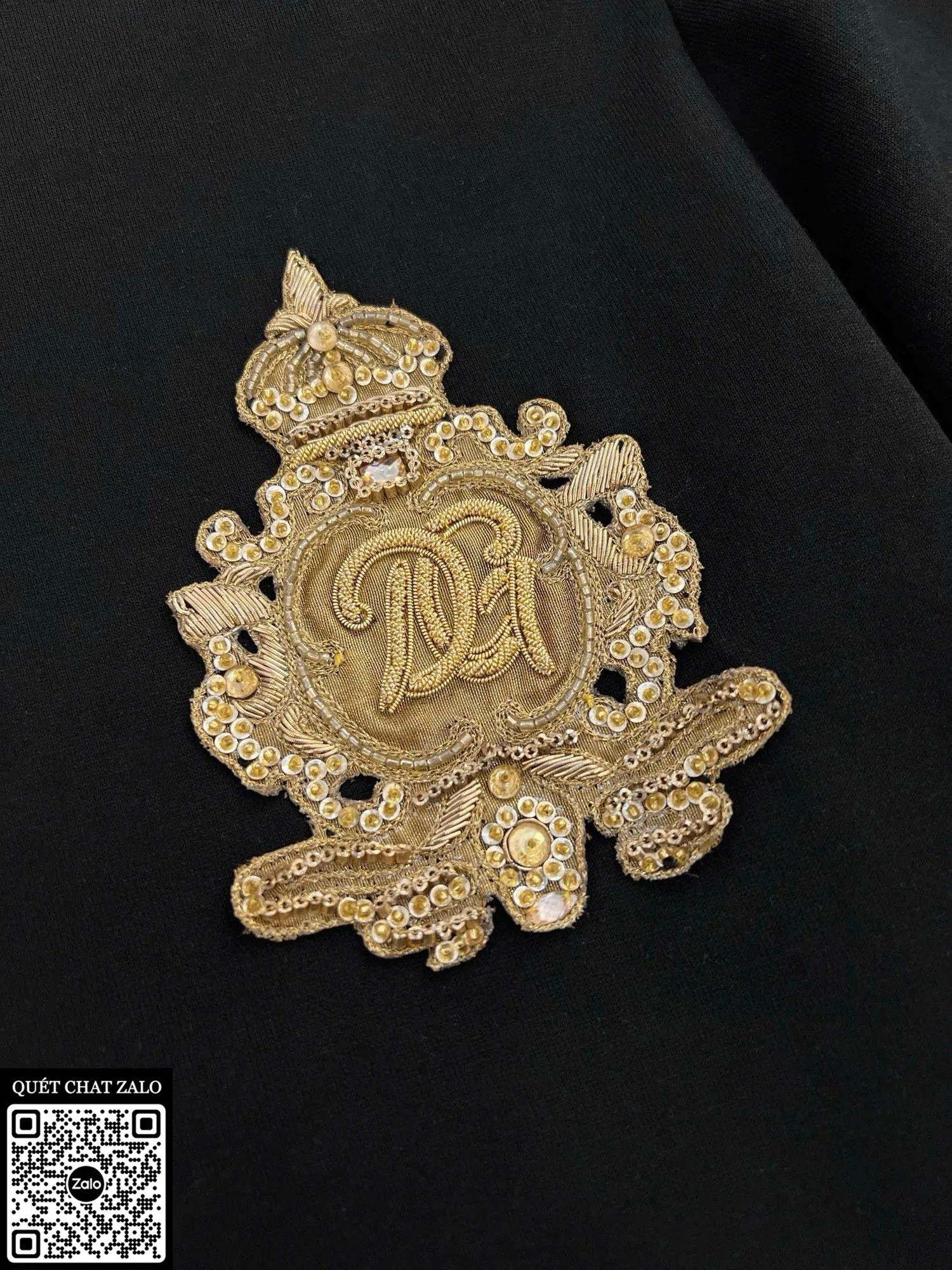 Áo phông nam màu đen Dolce Gabbana mã 22 DG xịn xò hoàn hảo đẹp