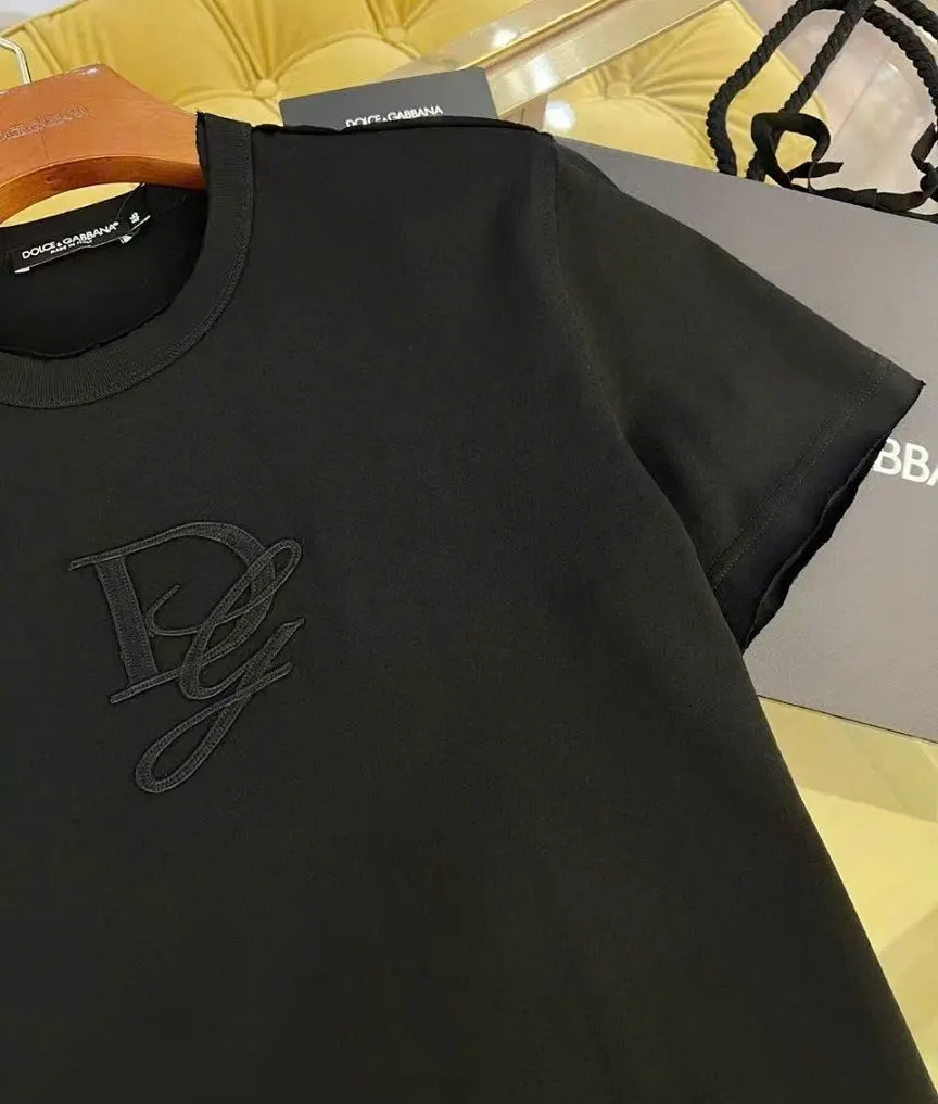 Áo phông nam màu đen Dolce Gabbana mã 26 chuẩn style chất lượng