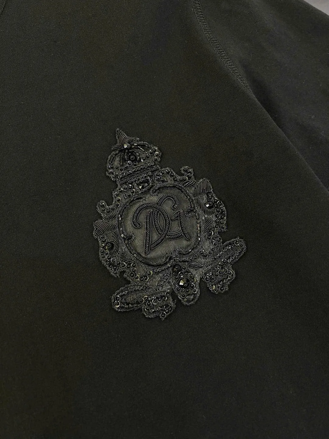 Áo phông nam màu đen DG mã 33 Dolce Gabbana giới hạn trẻ trung