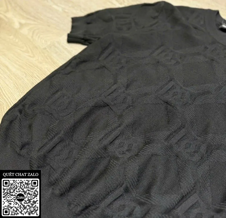 Áo phông nam màu đen Dolce Gabbana mã 5b DG cao cấp mới mẻ