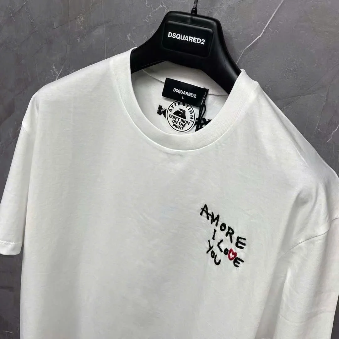 Áo Icon trắng phông Dsquared2 xịn như thật mã 1 nam xuất sắc Áo Icon trắng phông Dsquared2 xịn như thật mã 1 nam xuất sắc