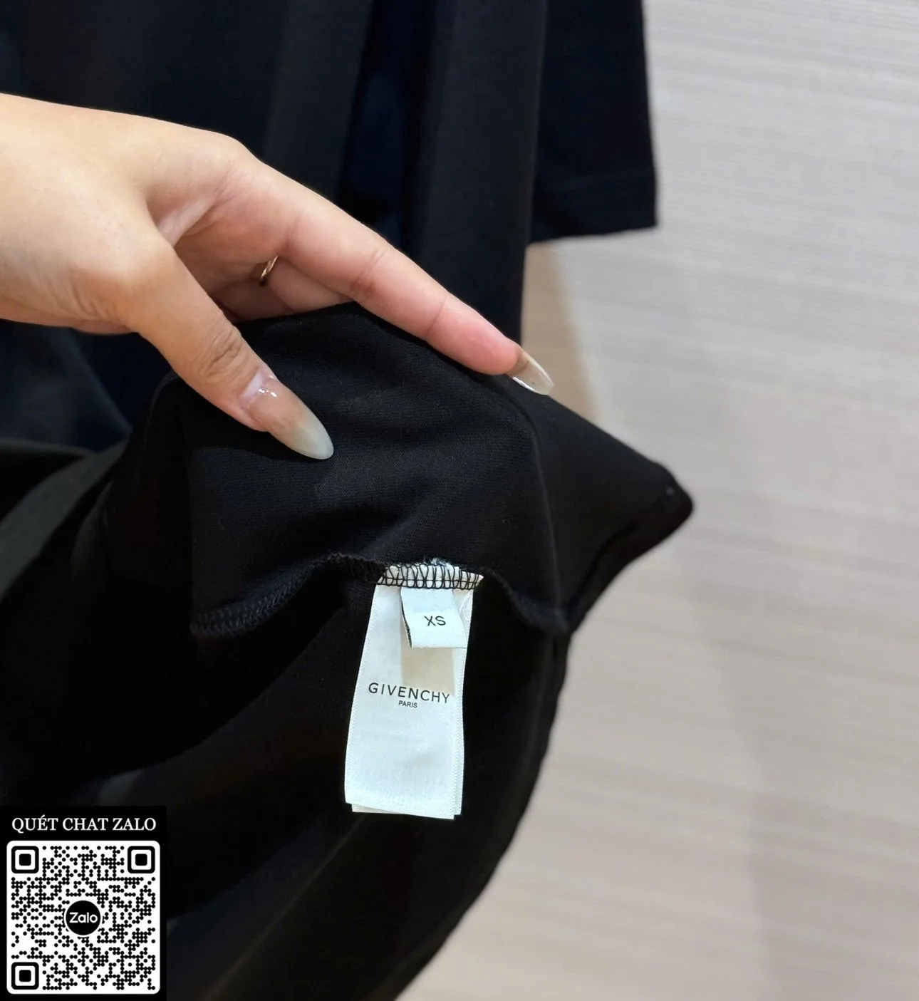 Áo phông nam Givenchy màu đen mã 2 chất lượng premium quá đỉnh