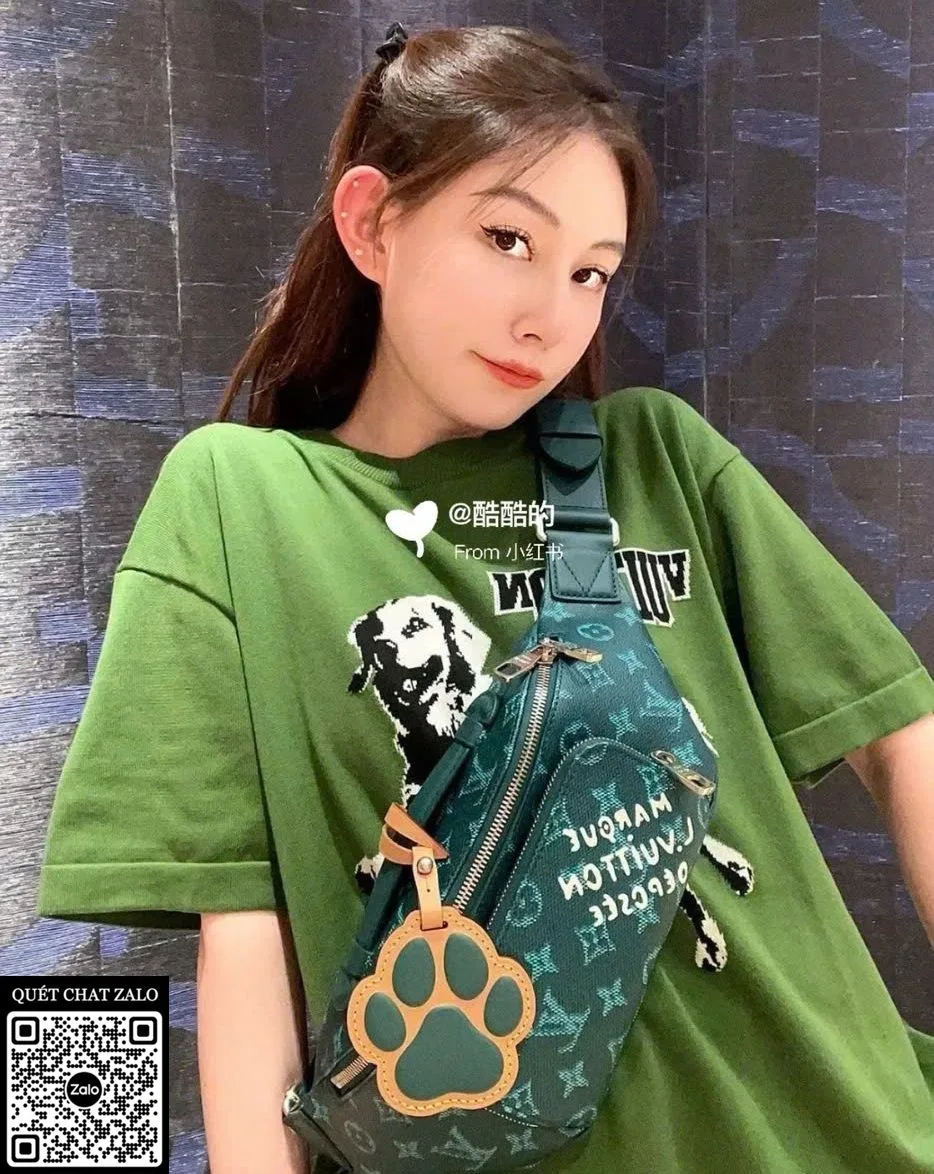 Áo phông nam màu xanh LV mã 7 độc quyền tôn vẻ điển trai chuẩn đẹp