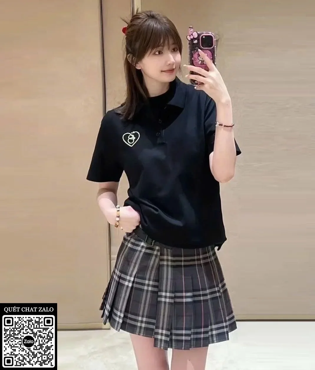 Áo polo nam màu đen BBR Burberry mã 12 phong cách độc lạ thượng hạng Áo polo nam màu đen BBR Burberry mã 12 phong cách độc lạ thượng hạng