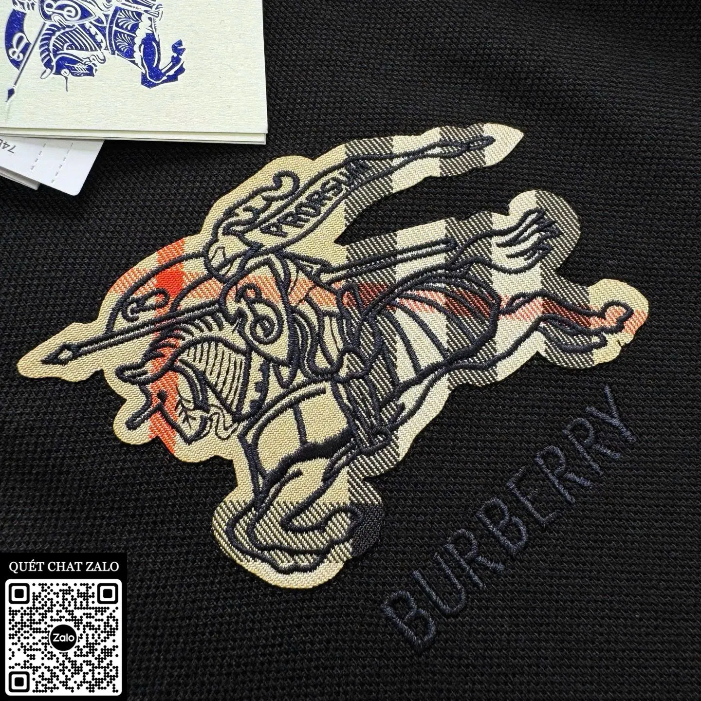 Áo polo nam BBR màu đen Burberry mã 13 thượng hạng chất không tưởng Áo polo nam BBR màu đen Burberry mã 13 thượng hạng chất không tưởng