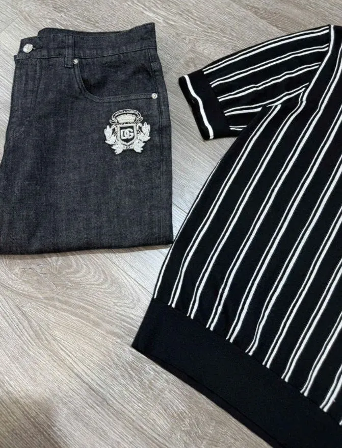 Áo polo nam màu đen DG mã 3b siêu phẩm chất lượng rất ngất ngây