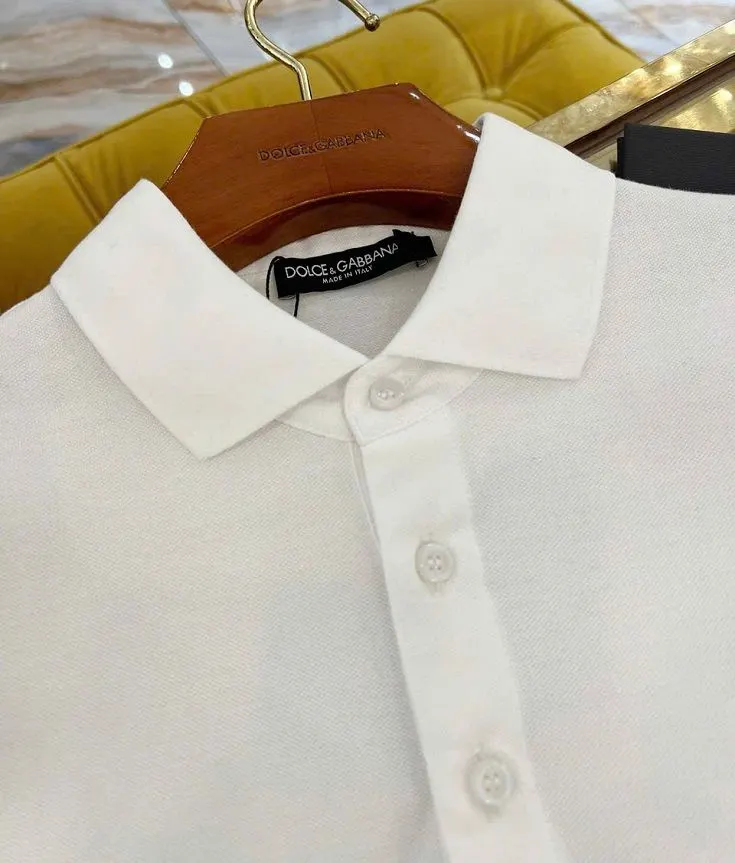 Áo polo nam màu trắng Dolce mã 4 phong cách độc lạ đẳng cấp sang Áo polo nam màu trắng Dolce mã 4 phong cách độc lạ đẳng cấp sang