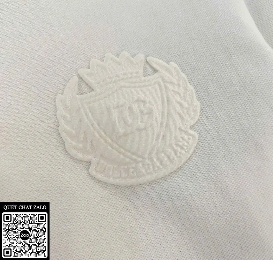 Áo polo nam màu trắng DG mã 5 hàng giới hạn tinh tế cao cấp đẹp