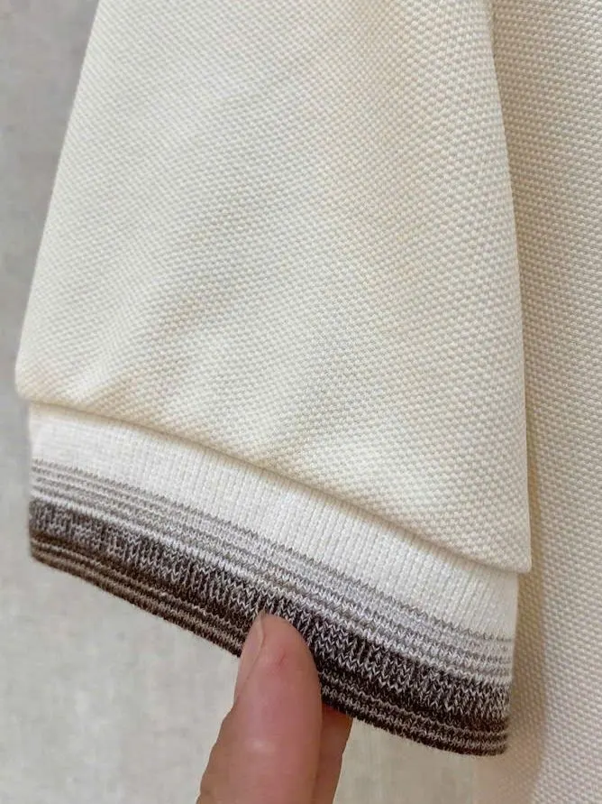 Áo polo nam màu trắng Loro Piana mã 1 phiên bản giới hạn độc lạ Áo polo nam màu trắng Loro Piana mã 1 phiên bản giới hạn độc lạ