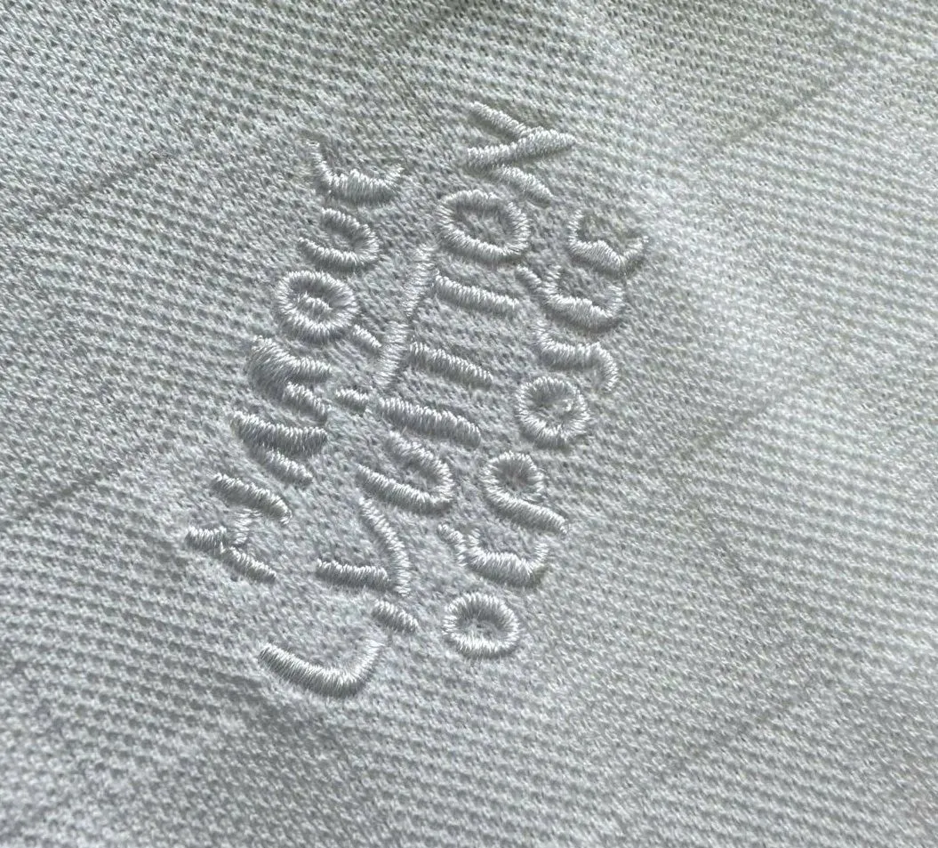 Áo polo LV màu trắng nam Louis Vuitton mã 1b cao cấp tốt không chê