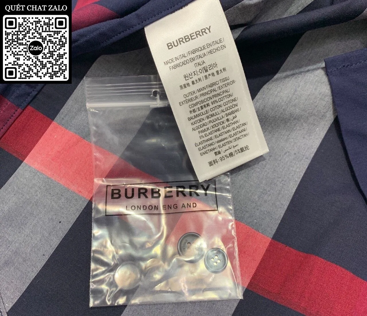 Áo sơ mi caro Burberry nam xanh tay ngắn kẻ sọc mã 24a lịch lãm Áo sơ mi caro Burberry nam xanh tay ngắn kẻ sọc mã 24a lịch lãm