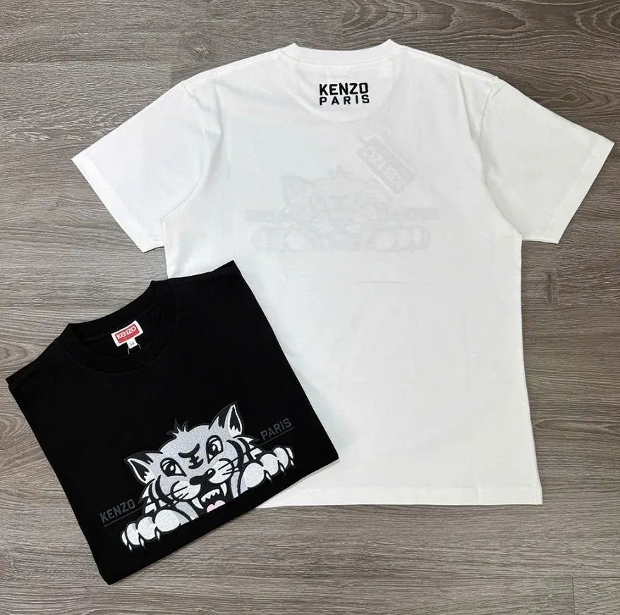 Áo thun phông Kenzo #EANF# trắng cổ tròn nam nữ mã 1 thiết kế nổi bật Áo thun phông Kenzo #EANF# trắng cổ tròn nam nữ mã 1 thiết kế nổi bật