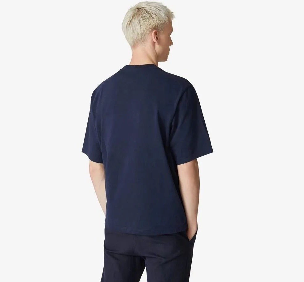 Áo phông nam màu xanh Kenzo cổ tròn mã 1b chất Like Auth cực chuẩn