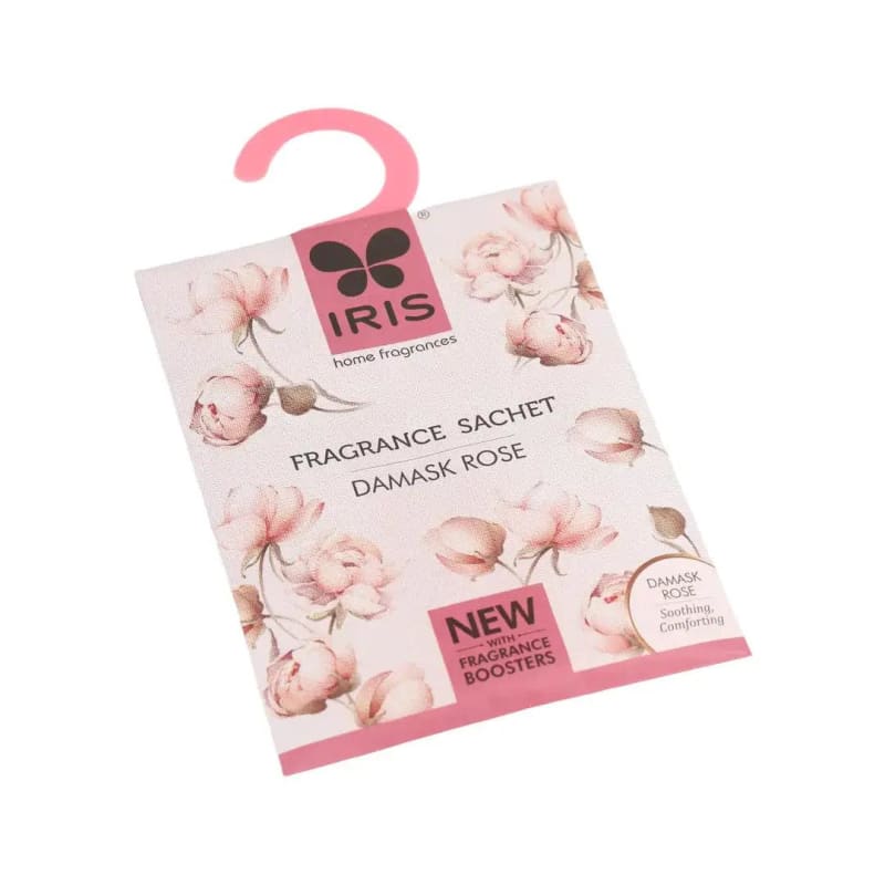 IRIS FRAGRANCE SACHET DAMASK ROSE