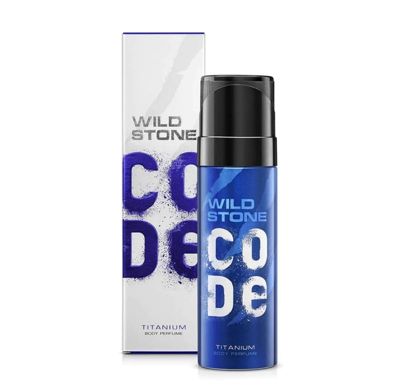 WILD STONE CODE TITANIUM BODY PERFUME 120ML