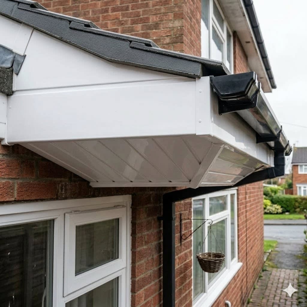 Soffit Deep Clean After