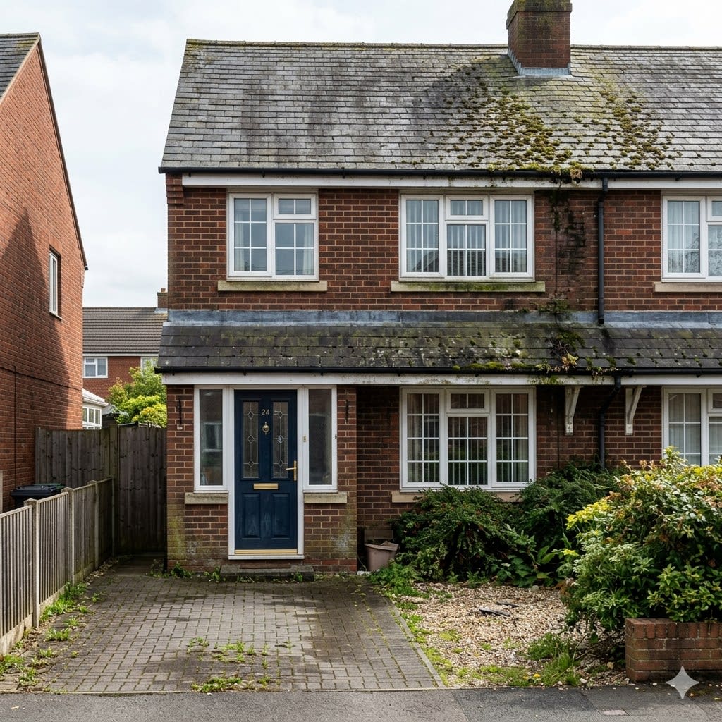 House Softwash before