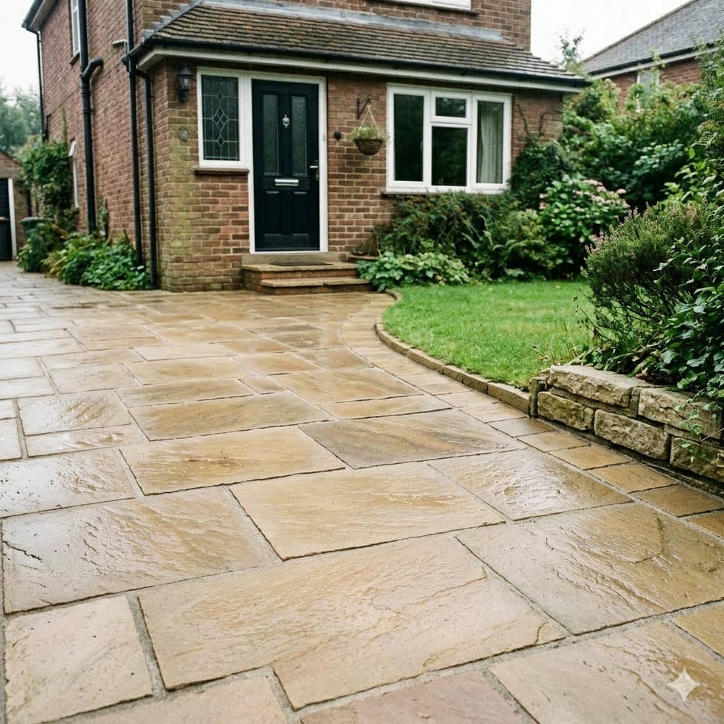 Pathway Algae Scrub After