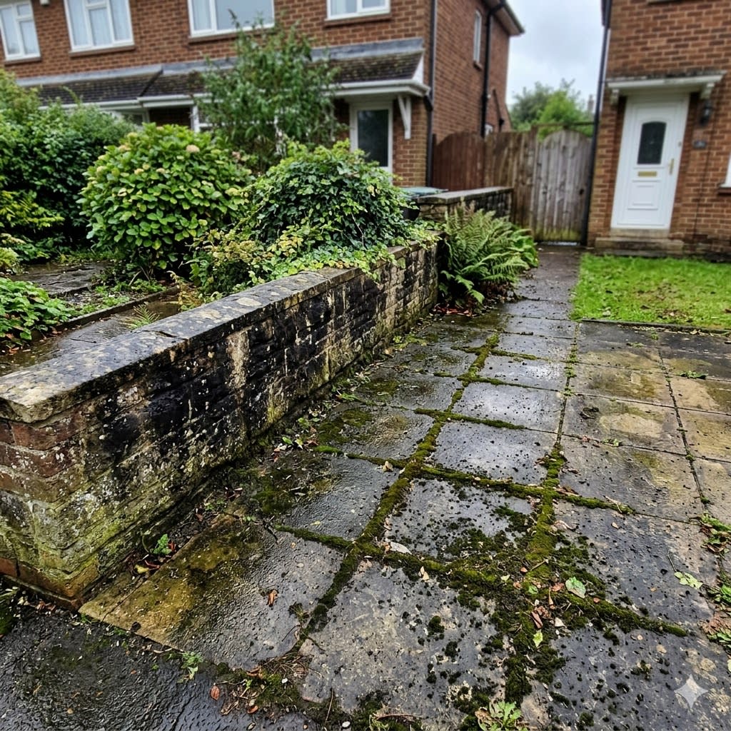 Wall Fungus Removal Before