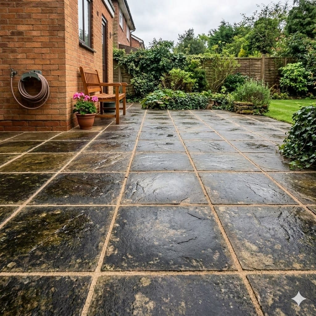 Limestone Tile Clean After