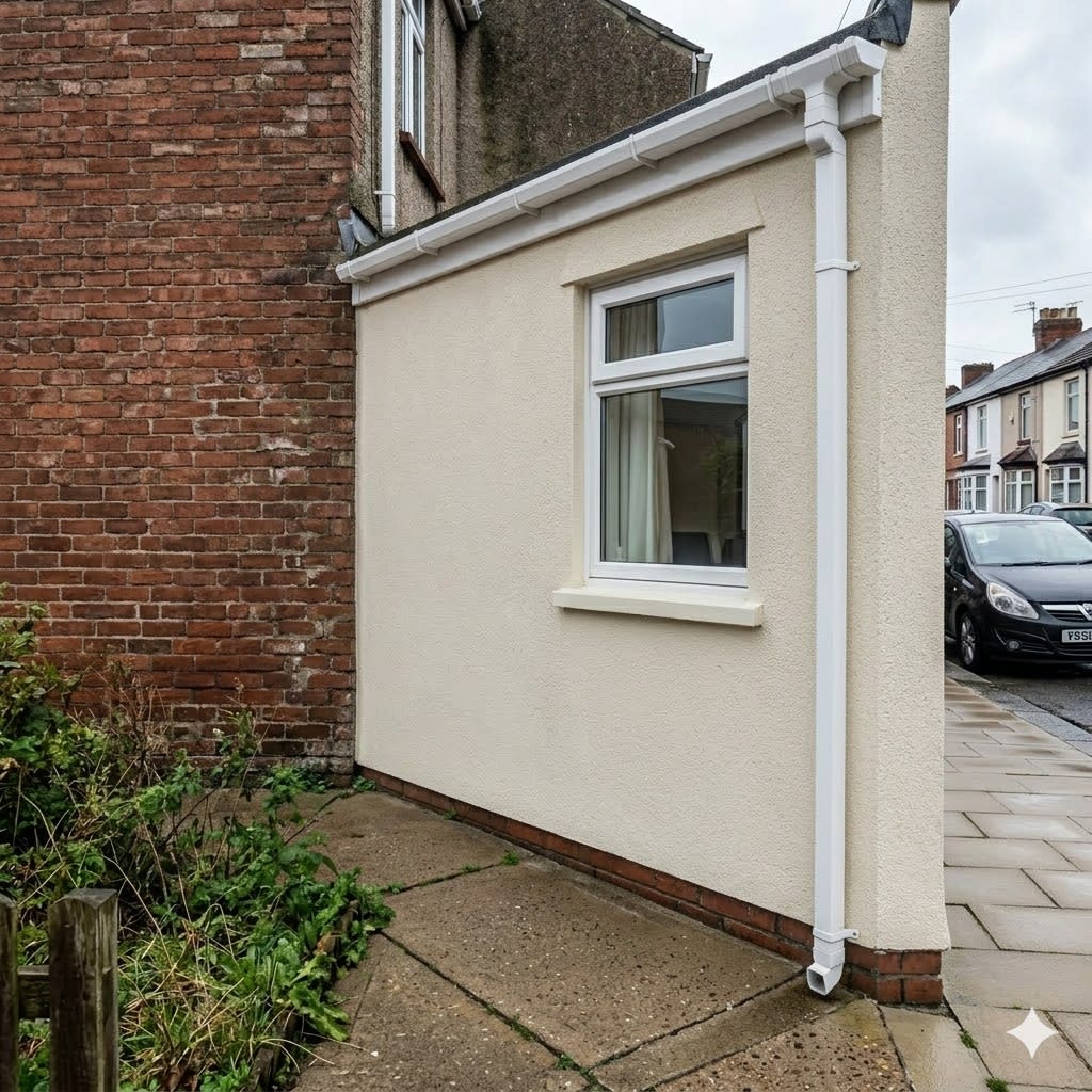 Apartment Block Render After